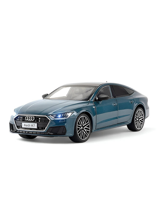 Audi A7 1:24 Scale Diecast Metal Model Car – Blue (MD-N-24)