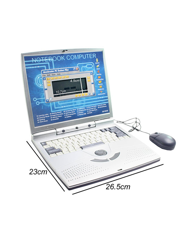 Laptop Computer Toy For Kids Black (L-37)