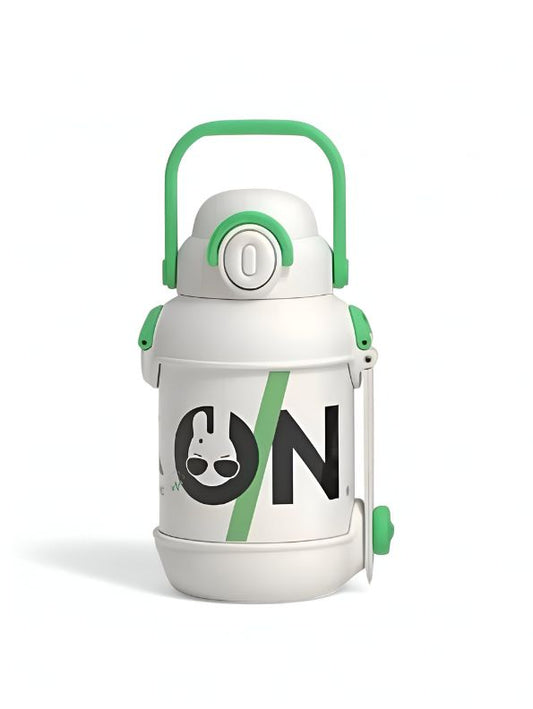 2 in 1 Sipper with Handle & Neck Carry for Kids – 1000ml Leak-Proof Water Bottle with Box NOV12437.