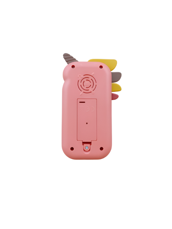 3-Pack Baby Musical Smartphone Toys | Silicone Unicorn Teether & Learning Cell Phone with Lights & Sounds LMI15007.