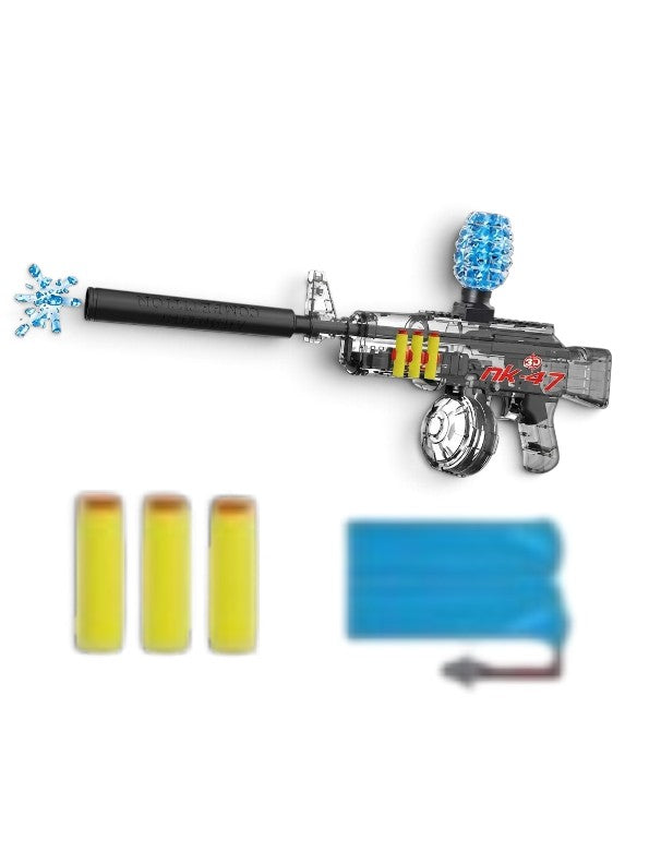 AK-47 3-in-1 Electric Soft Dart & Water Bead Toy Set LMI16865