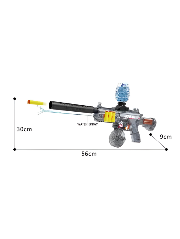 AK-47 3-in-1 Electric Soft Dart & Water Bead Toy Set LMI16865