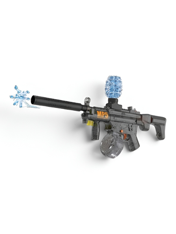 MP5 3-in-1 Gel Splatter & Soft Foam Dart Launcher Toy Set with Suppressor Attachment & Water Mist Feature | LMI16867