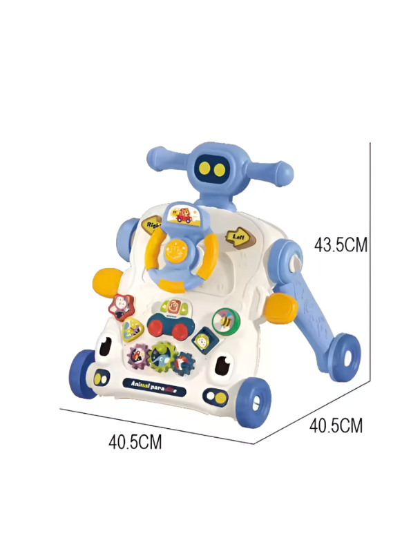 3-in-1 Sit-to-Stand Baby Activity Walker & Interactive Push Toy TV7128