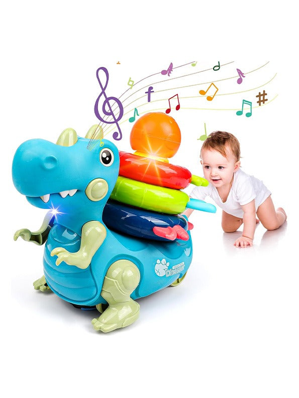 Dinosaur Walking and Stacking Toys For Kids