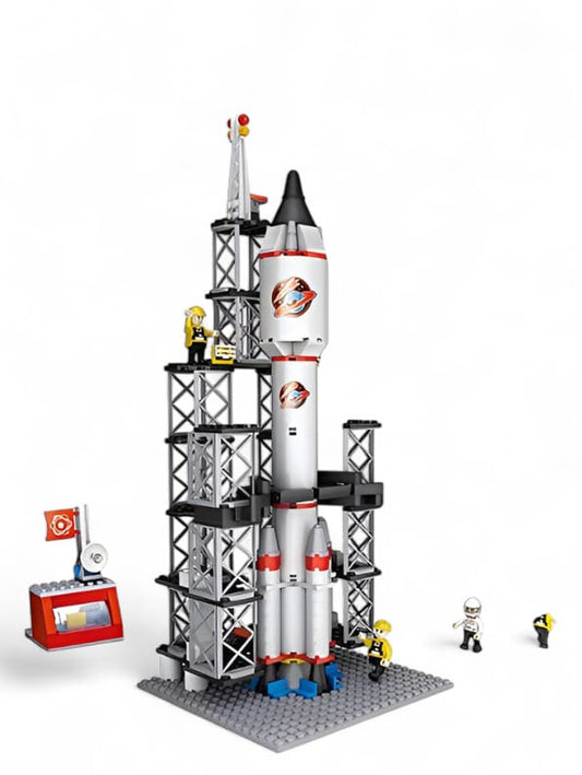 309 Pcs Rocket Building Set Toy for Kids (TV-N-24) - STEM Educational Space Exploration Playset