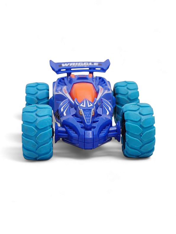 60 Rotating Stunts Fiction Race Car - Blue (L-J-76)