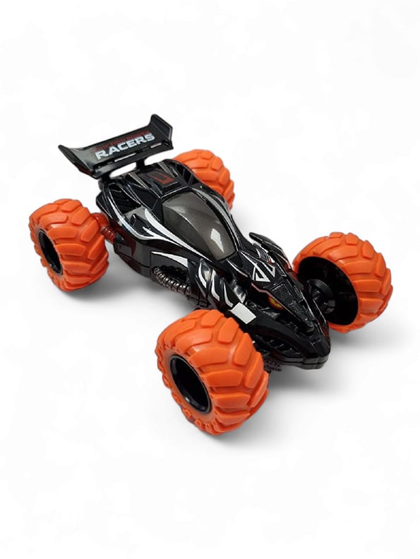 360 Rotating Stunts Fiction Race Car - Orange (L-J-76))