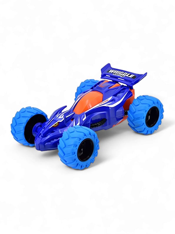 60 Rotating Stunts Fiction Race Car - Blue (L-J-76)