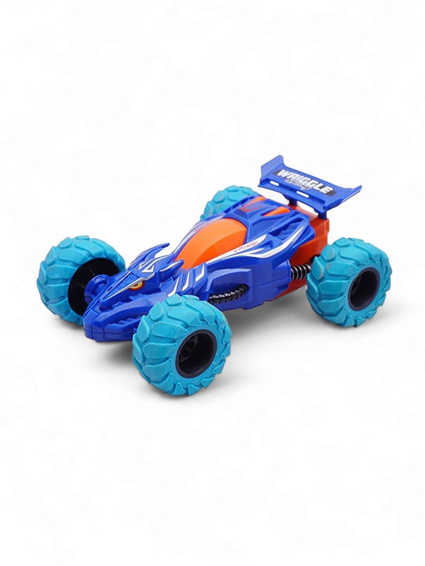 60 Rotating Stunts Fiction Race Car - Blue (L-J-76)