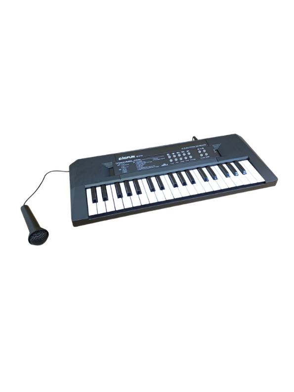 37-Key Electronic Keyboard  – Portable Digital Piano with Microphone & Speakers LMI10088.