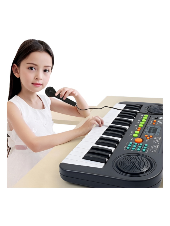 37-Key Kids Electronic Keyboard Piano with Record & Playback | Portable Musical Educational Toy Keyboard for Toddlers & Children (Ages 3+) MD176