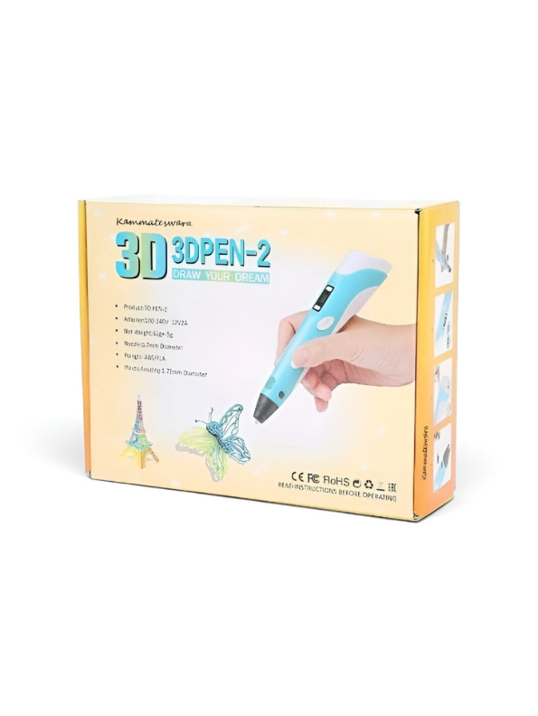 3D PEN-2 Intelligent 3D Printing Pen for Arts, Crafts & 3D Modeling TV7106