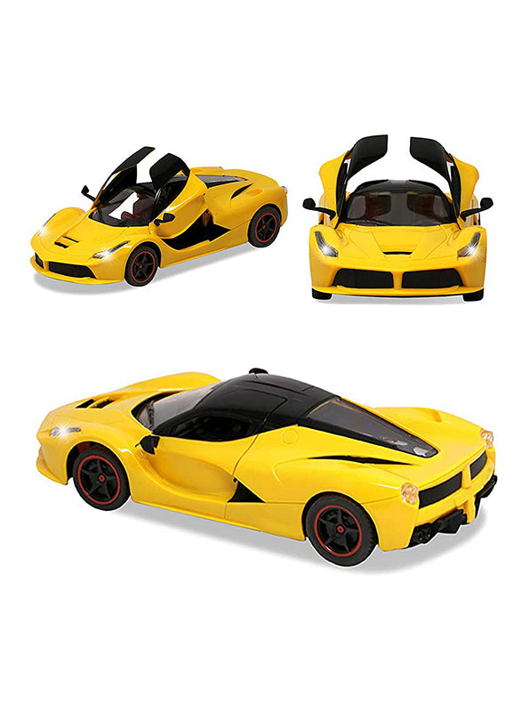 Remote Control Sports Racing Car - Yellow (L-94)