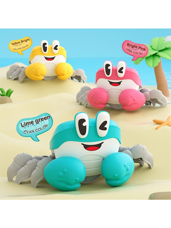 Cute Crabs With Light & Sound - Moves Freely And Changes Direction - Toyloft