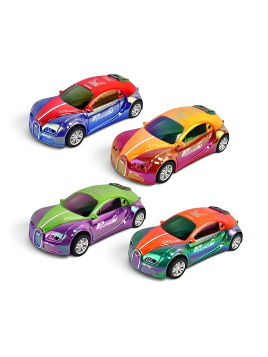 4-Pack Bugatti Mini Racing Cars Set TV5502.
