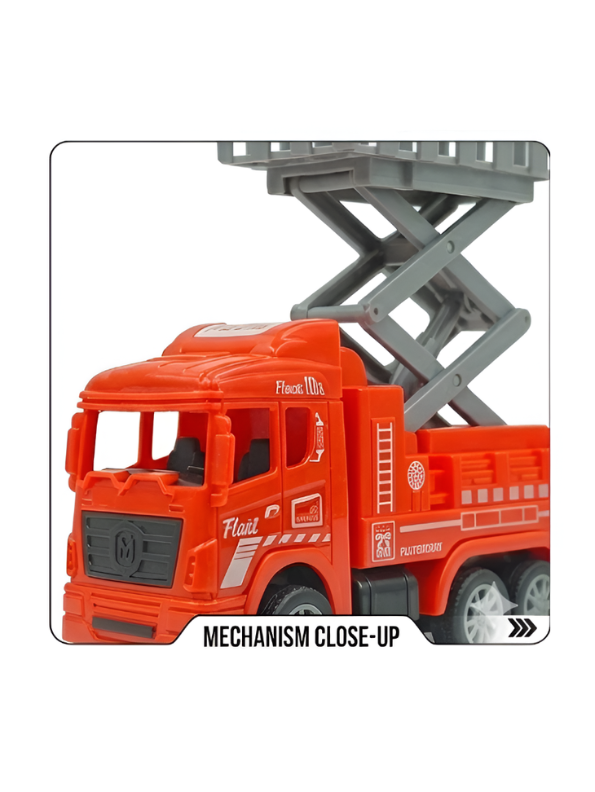 4-Pack Construction & Rescue Toy Trucks TV4423.