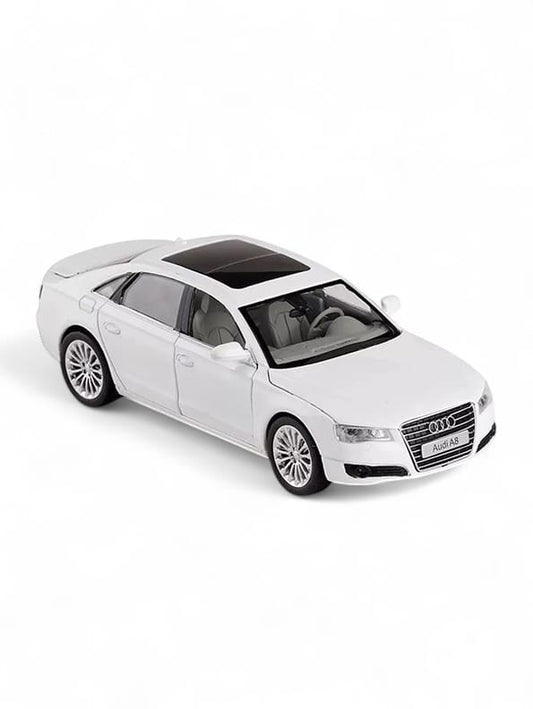 Audi A7 1:24 Scale Diecast Metal Model Car – White (MD-N-24)