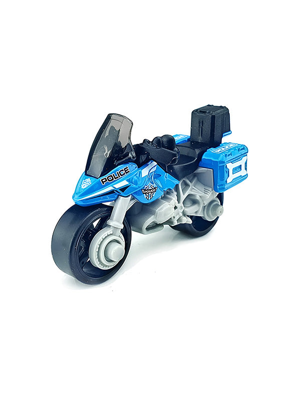 4-Piece Bike and Car Toy Set For Kids - Diecast Vehicles Collection ...