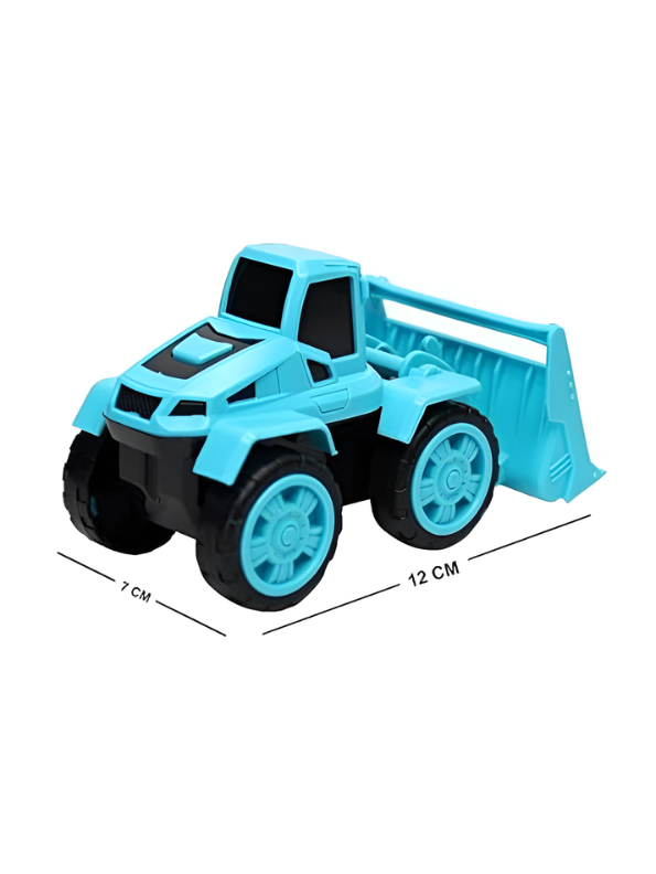 4-Piece Friction Powered Construction Truck Toy Set TV3432.