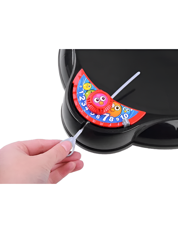 4-Player Spinning Top Battle Arena Game with Launcher & Scoring System TV2788.