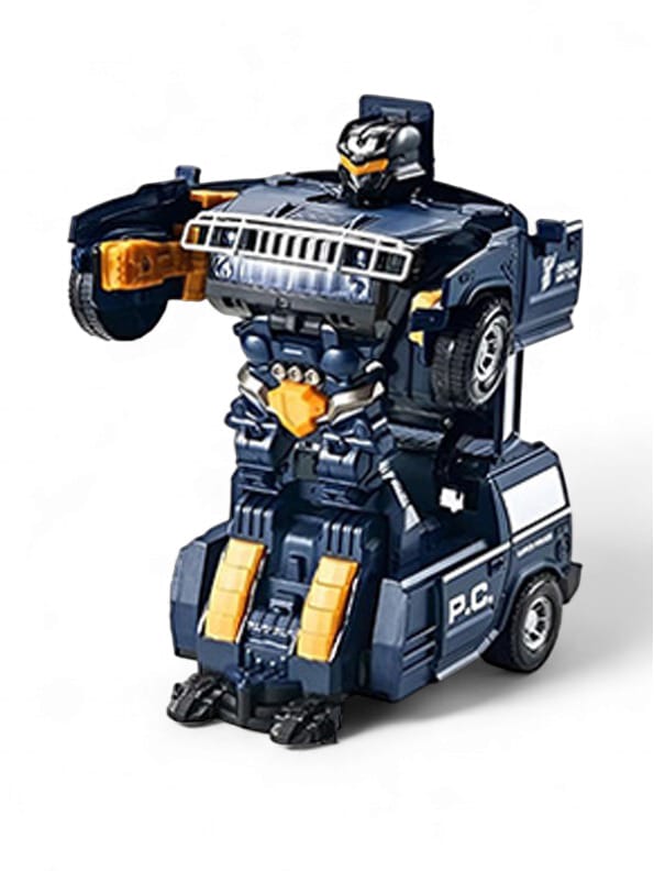 Police Robot Car Toy For Kids