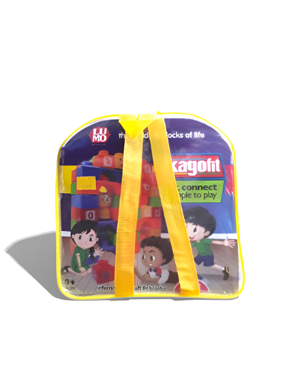 42-Piece Soft Building Blocks for Toddlers – Educational STEM Number & Animal Interlocking Construction Toy Set LMI7380.