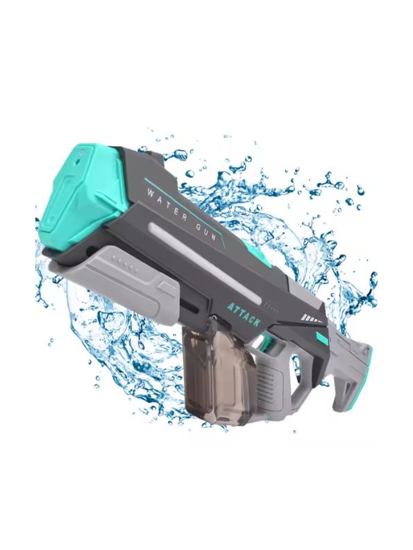 420cc Electric High-Pressure Water Gun – Powerful Lighting Technology, Automatic Water Blaster Toy for Summer Outdoor Fun