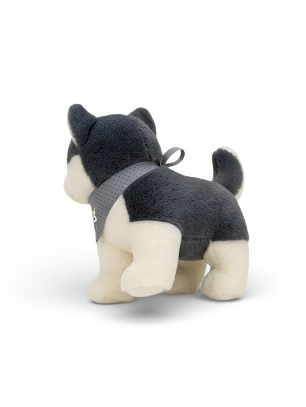 42cm Shiba Inu Plush Toy - Soft Stuffed Animal Dog with Bandana ST16214.