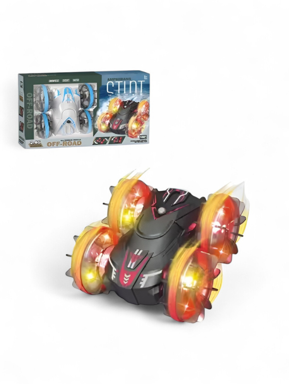 4WD Amphibious RC Stunt Car Orange TV2839.