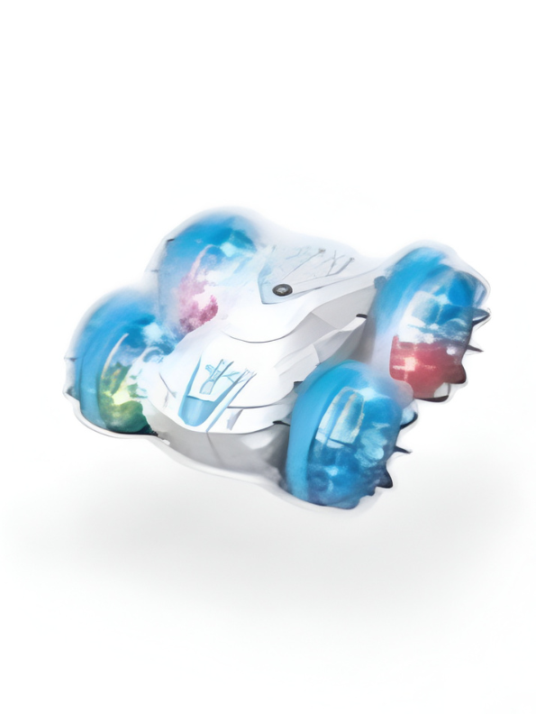 4WD Amphibious RC Stunt Car Blue TV2839.