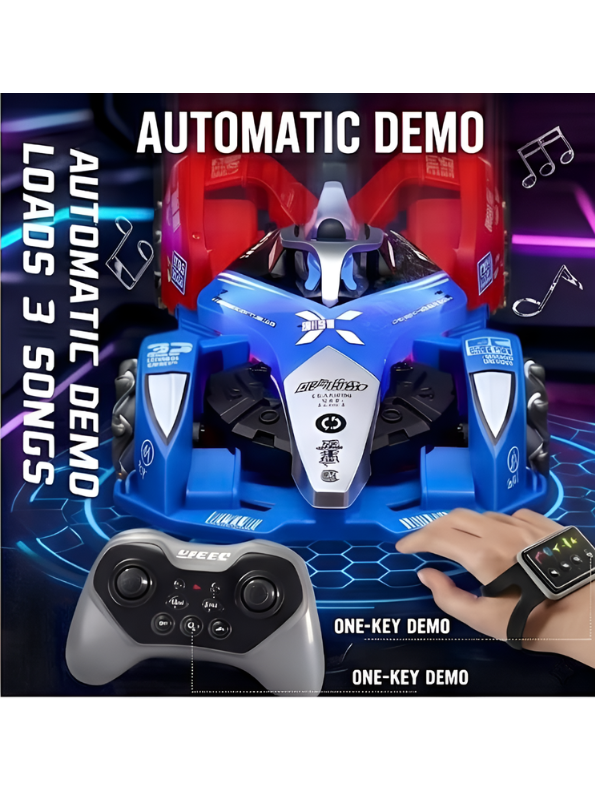 4WD Gesture Control RC Drift Car with Light-Up Spray Mist & Music TV6657