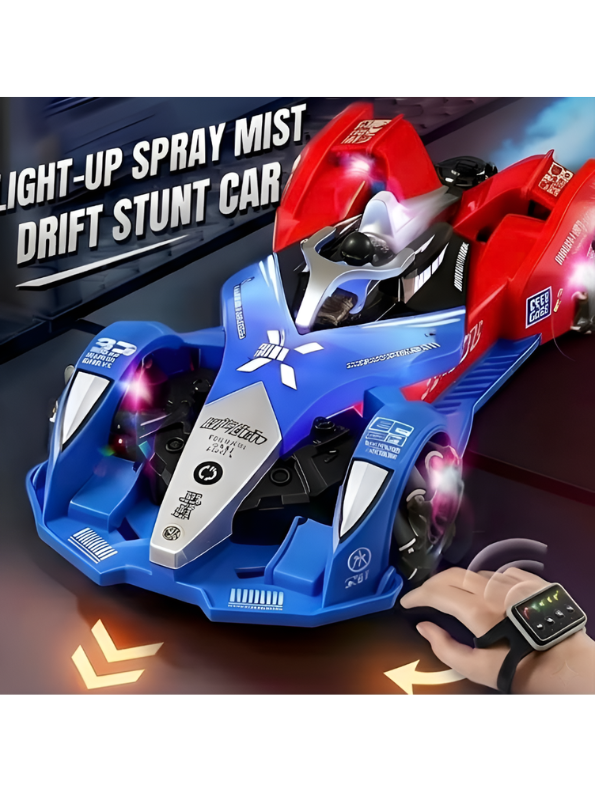 4WD Gesture Control RC Drift Car with Light-Up Spray Mist & Music TV6657