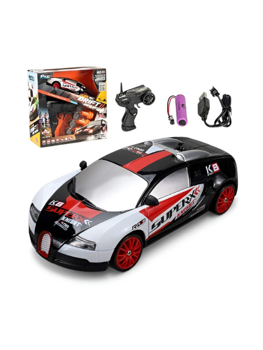 4WD RC Drift Car 1:24 – High-Speed Remote Control Car with Drift & Rubber Tires MD3453.