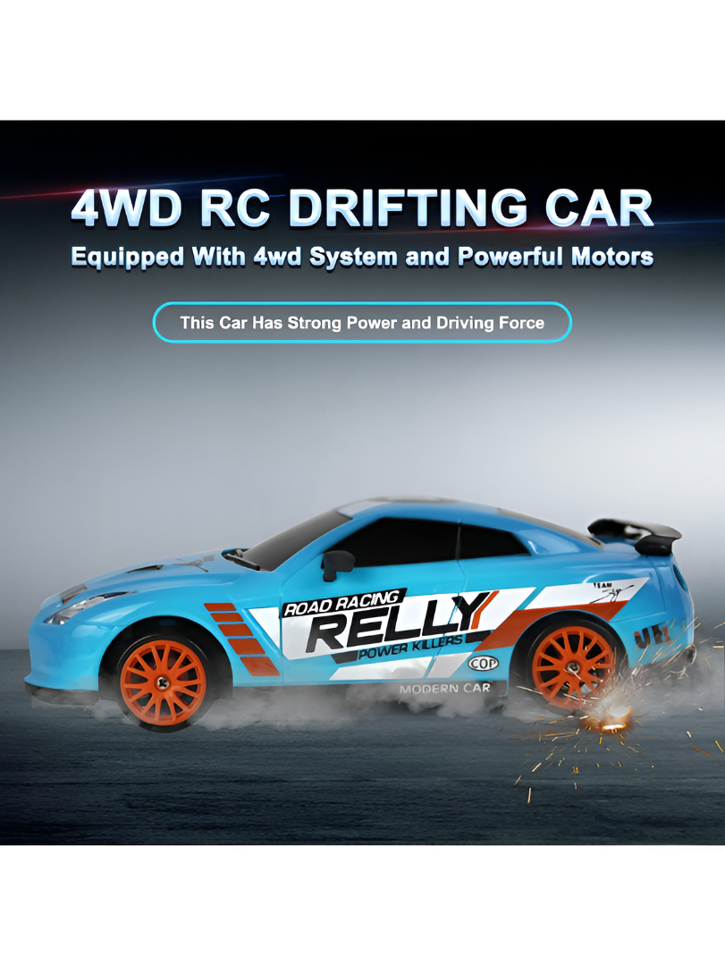 4WD Remote Control Drifting Car - 1:24 High-Speed RC Race Car for Kids TV6438