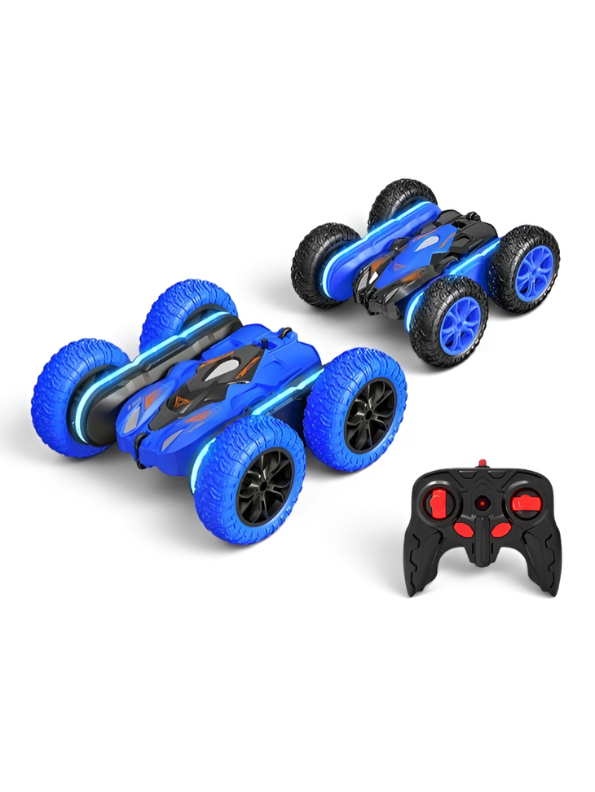4WD Remote Control Stunt Car for Kids, 360° Rotating Double-Sided RC Crawler TV6694.