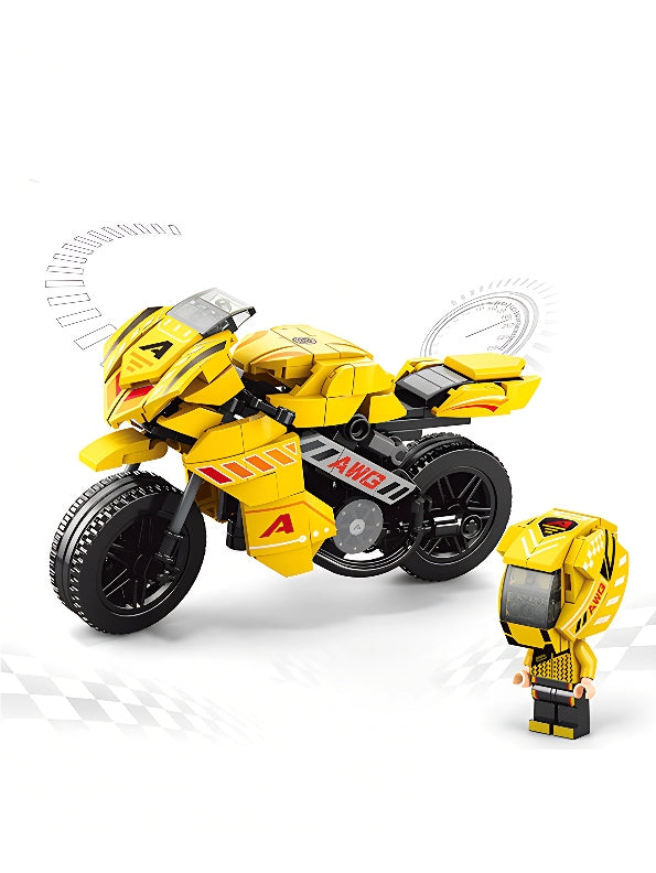 Lego Motorcycle Model Speed Racing Car Toy For Kids (NX-AG-24) - Toyloft