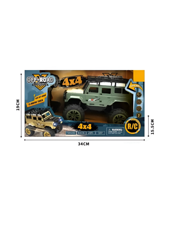 4x4 Remote Control Military Off-Road Climbing Truck Green LMI15500.