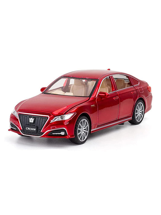 Toyota Crown Metal Model Diecast Car - Red Scale 1:32 (TV-M-15) - Toyloft