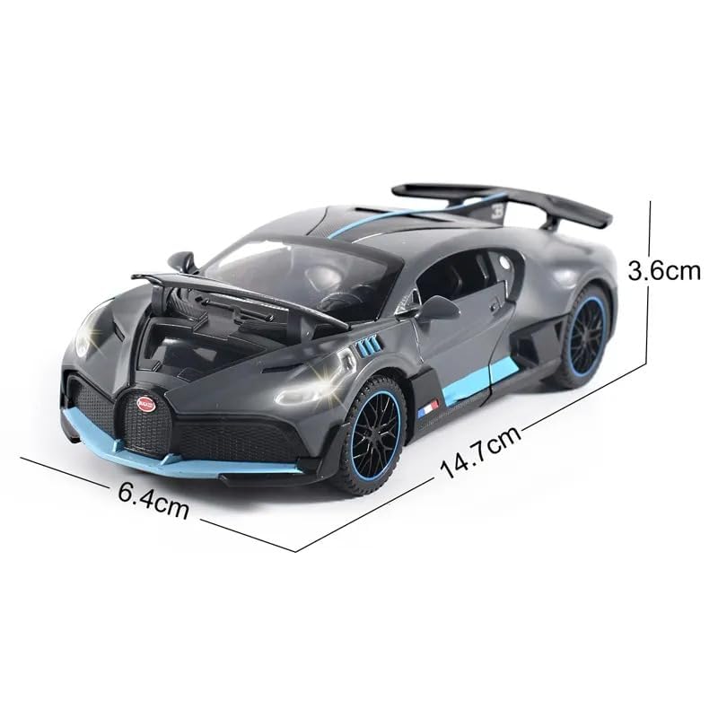 Bugatti Divo Speed Metal Body Diecast Car Model Car - Medium Size - 1/32 Scale