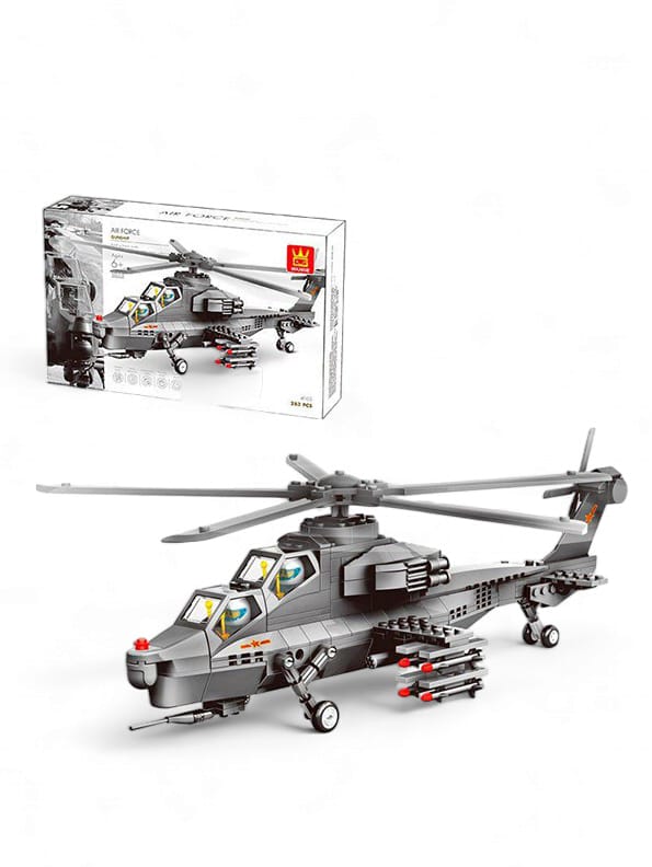 Helicopter Lego Toy For Kids