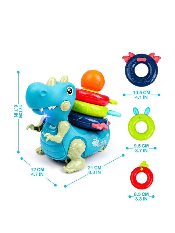 Dinosaur Walking and Stacking Toys For Kids