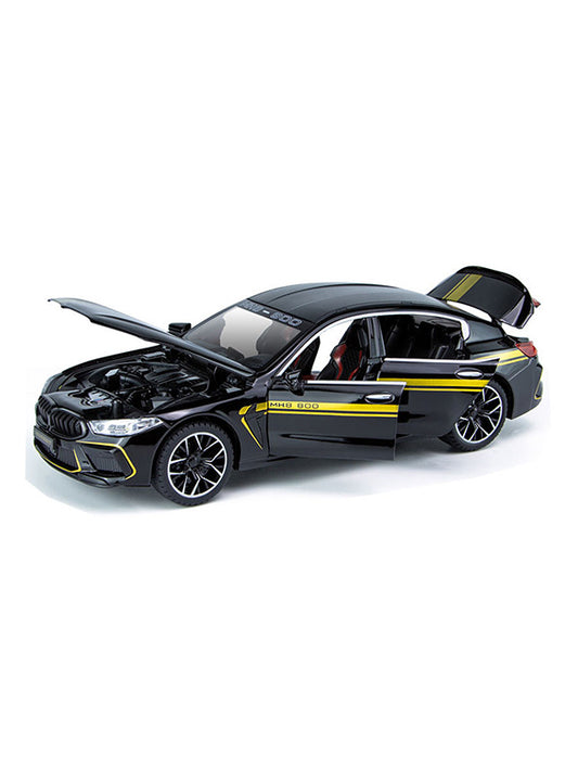 BMW M8 MH8 800 Model Diecast Car 1:24 Scale - Black (TV-S-24) - Toyloft