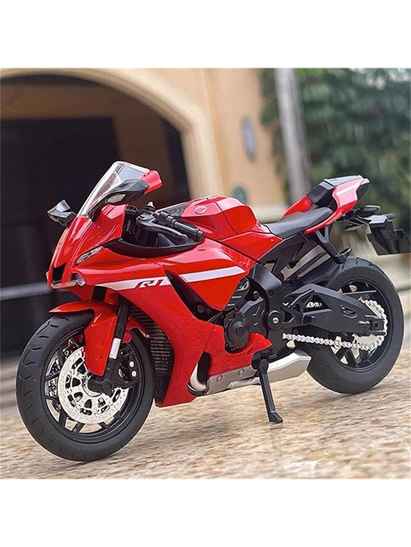 Yamaha YZF-R1 Model Metal Diecast Bike - Red (TV-AG-24)