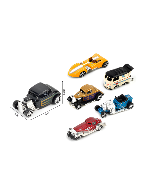 6-Pack Alloy Classic Car Model Set TV5278.