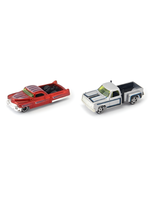 6-Pack Alloy Toy Cars Set – Metallic Muscle Cars & Pickup Trucks TV7073.