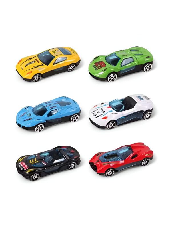 6-Piece Metal Toy Car Set TV6652.