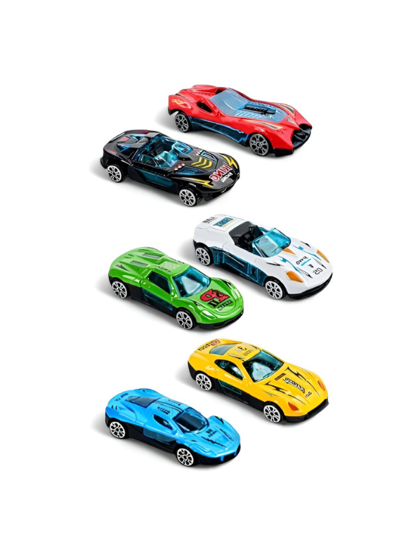 6-Piece Metal Toy Car Set TV6652.