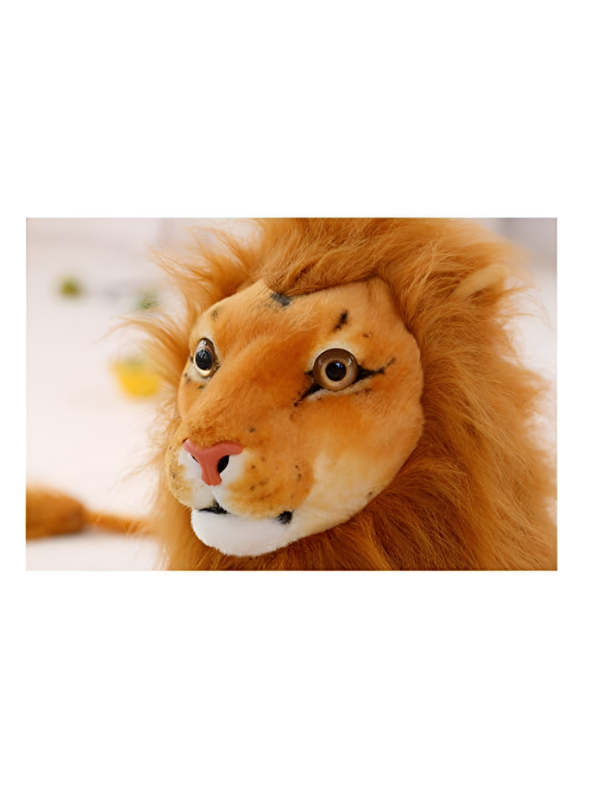 60cm Lion Stuffed Toy – Realistic Simba Plush Soft Toy Lifelike Stuffed Animal ST2117.