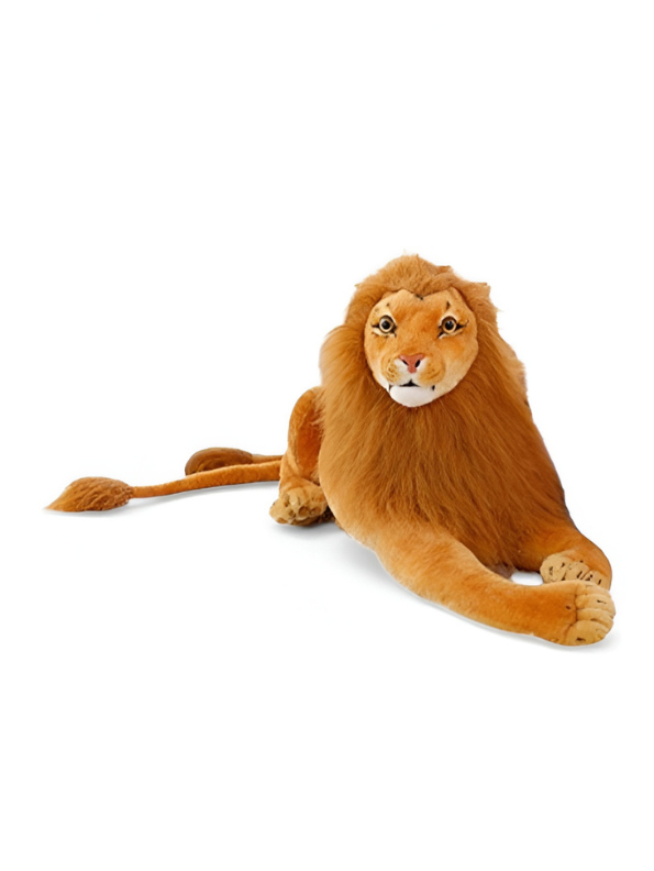 60cm Lion Stuffed Toy – Realistic Simba Plush Soft Toy Lifelike Stuffed Animal ST2117.